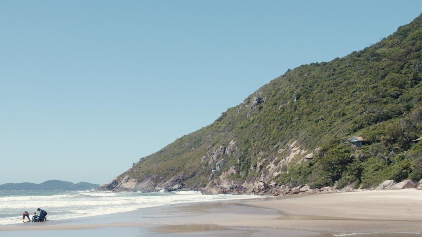 Banho de Mar em Florianópolis SC
